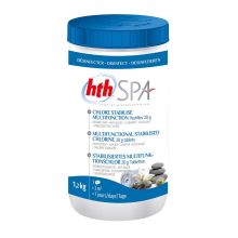 HTH spa chlore multifonction 20g, 1.2 kg