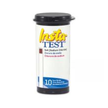 Test bandelette, Chlorure de Sodium (Sel), (10 tests)