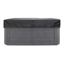 Housse de protection pour spa 193 x 193 x R22.80 cm, black