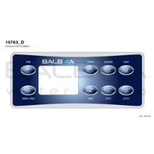 Autocollant clavier de commande VL801D E8