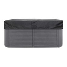 Housse de protection  pour spa 239 x 239 x R30.50 cm, black
